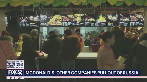 McDonald's, other American corporations stop business in Russia