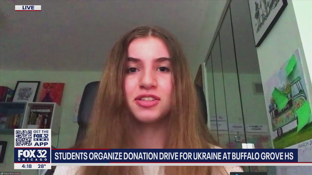 Buffalo Grove High School students organize drive to benefit Ukraine