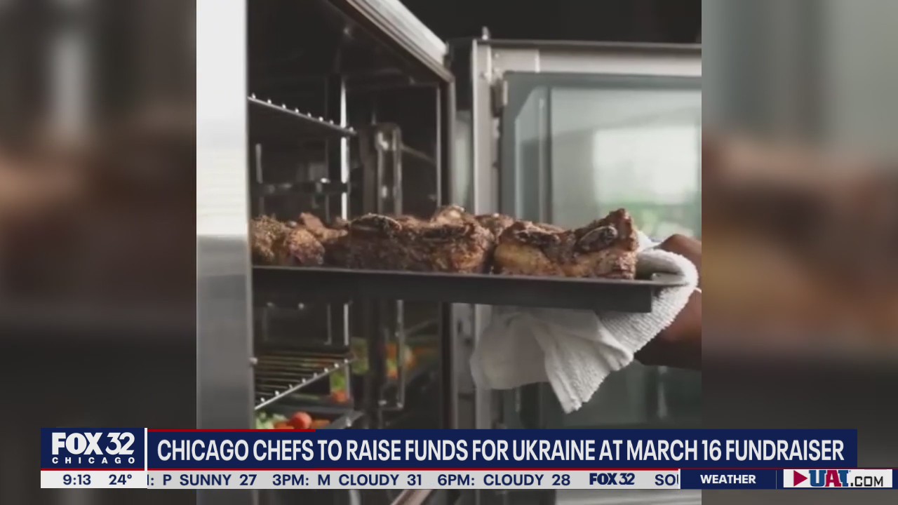 Chicago chefs rally together to raise funds for Ukraine