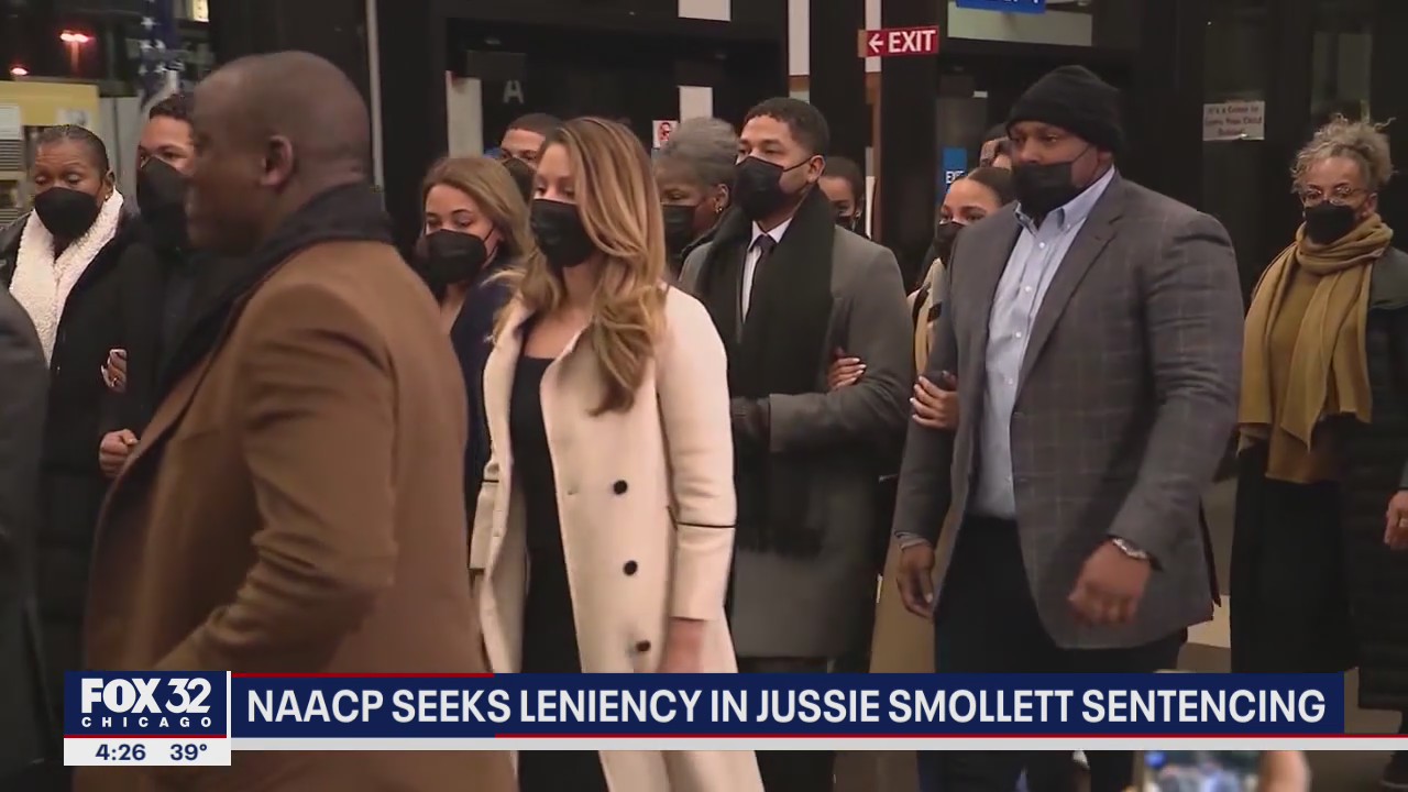 NAACP seeks leniency in Jussie Smollett sentencing