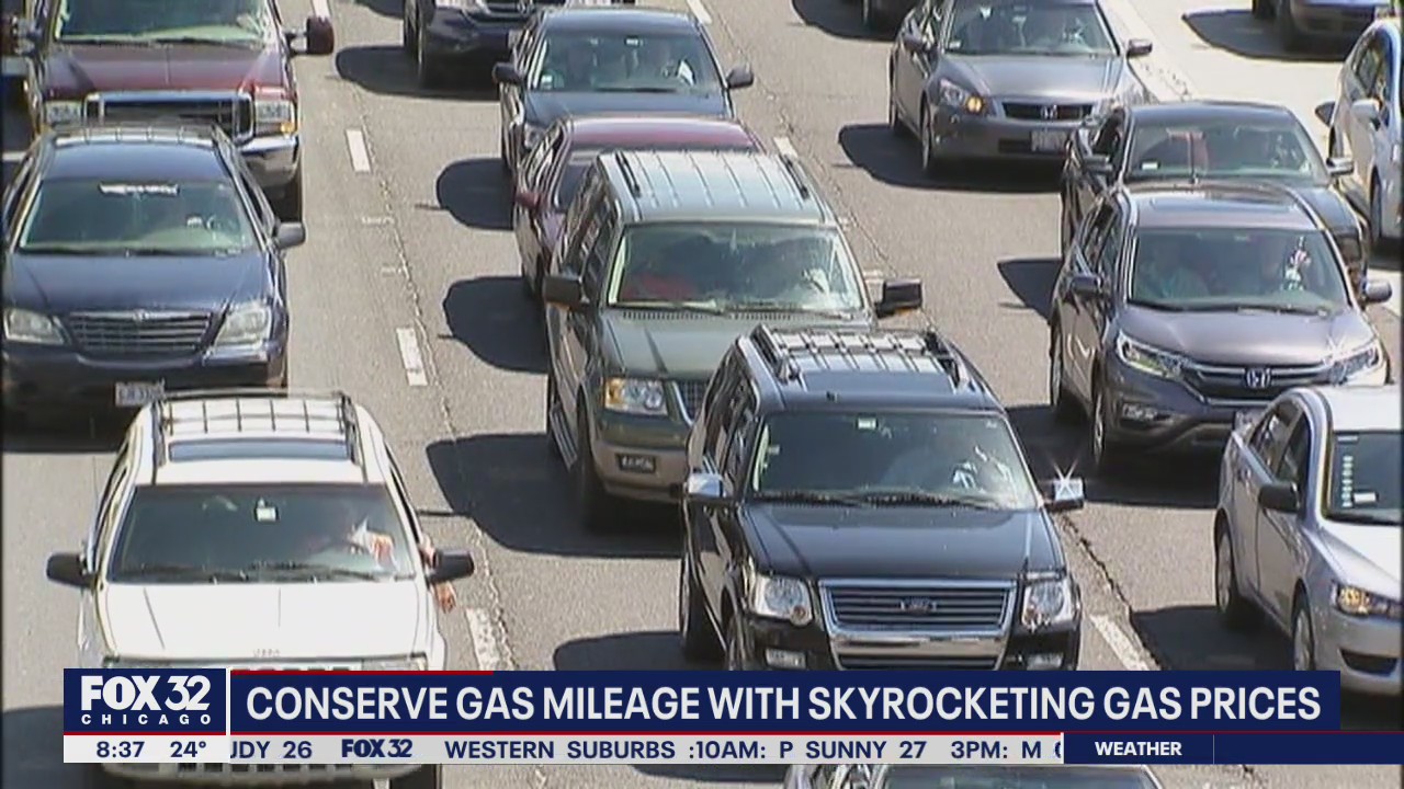 Tips for conserving gas mileage amid skyrocketing prices at the pump
