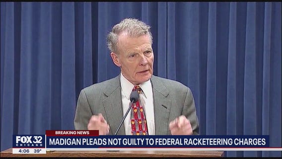 Michael Madigan pleads not guilty to federal racketeering charges