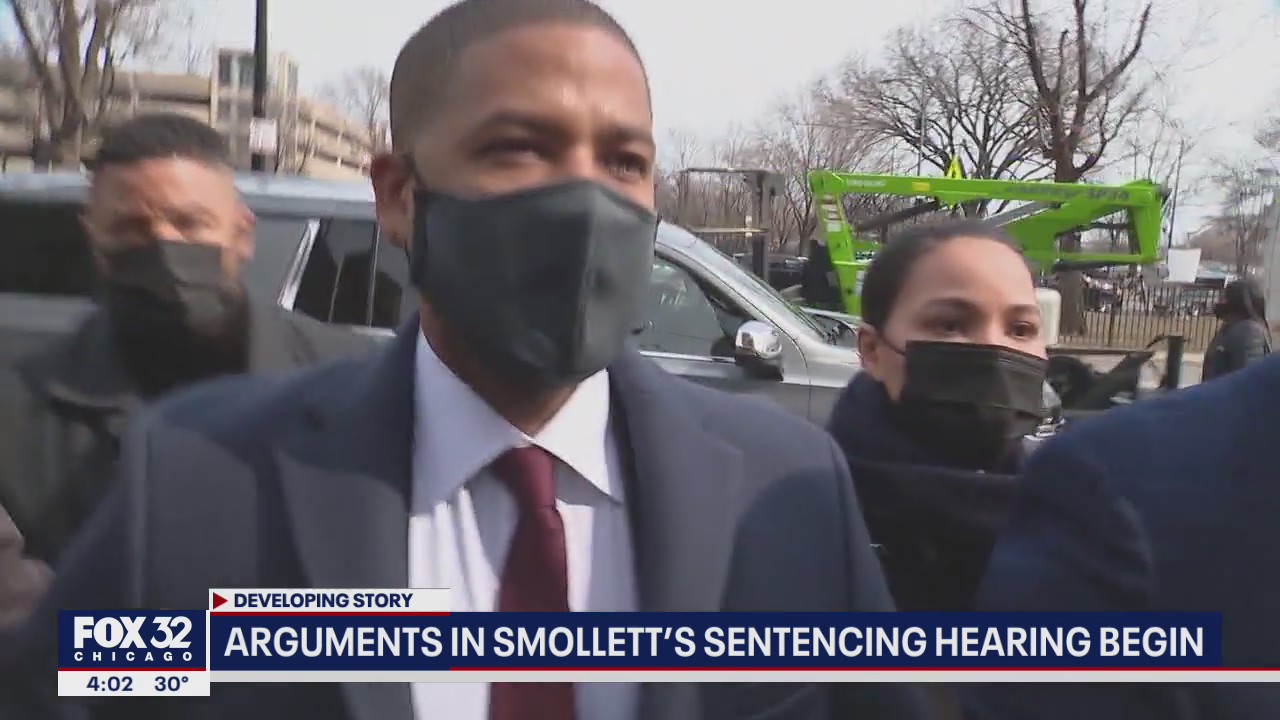 Arguments in Jussie Smollett?s sentencing hearing begin