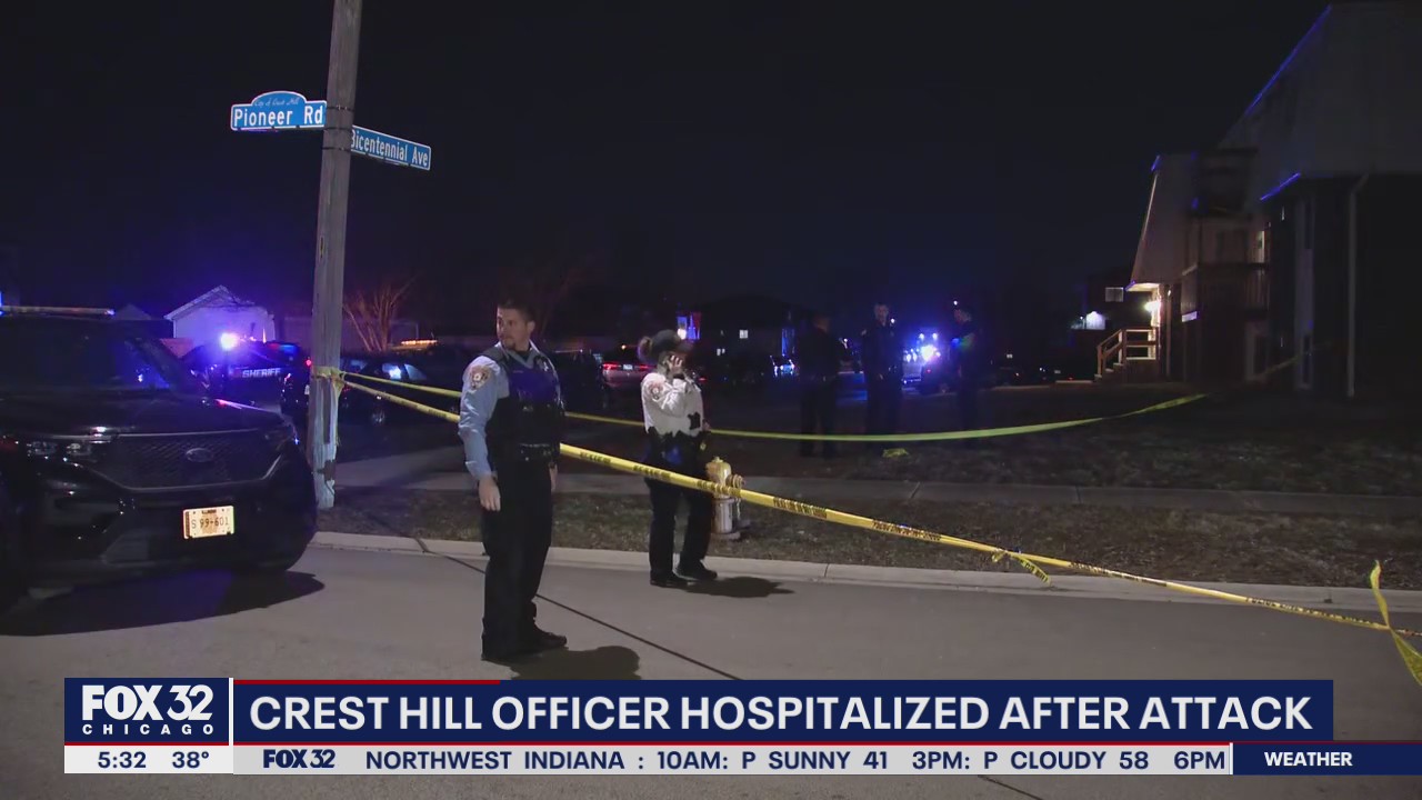 Man killed, Crest Hill officer seriously wounded in police-involved shooting: officials