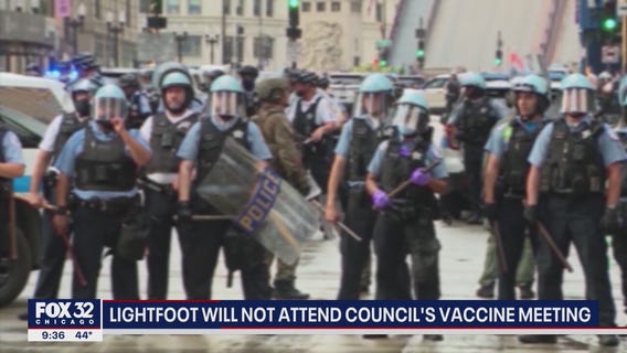 Lightfoot will not attend City Council's vaccine mandate meeting