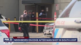 Chicago neighbors on edge after man shot in South Loop
