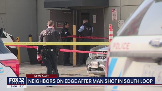 Chicago neighbors on edge after man shot in South Loop