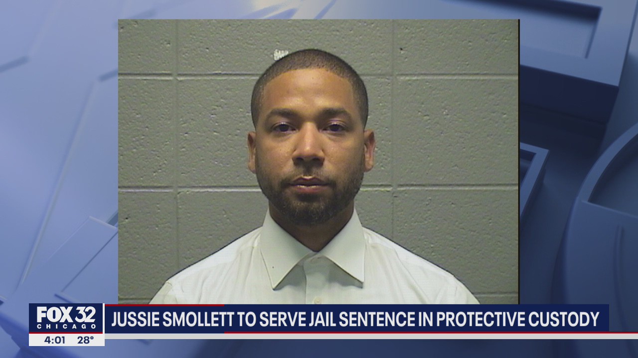 Actor Jussie Smollett to serve jail sentence in protective custody