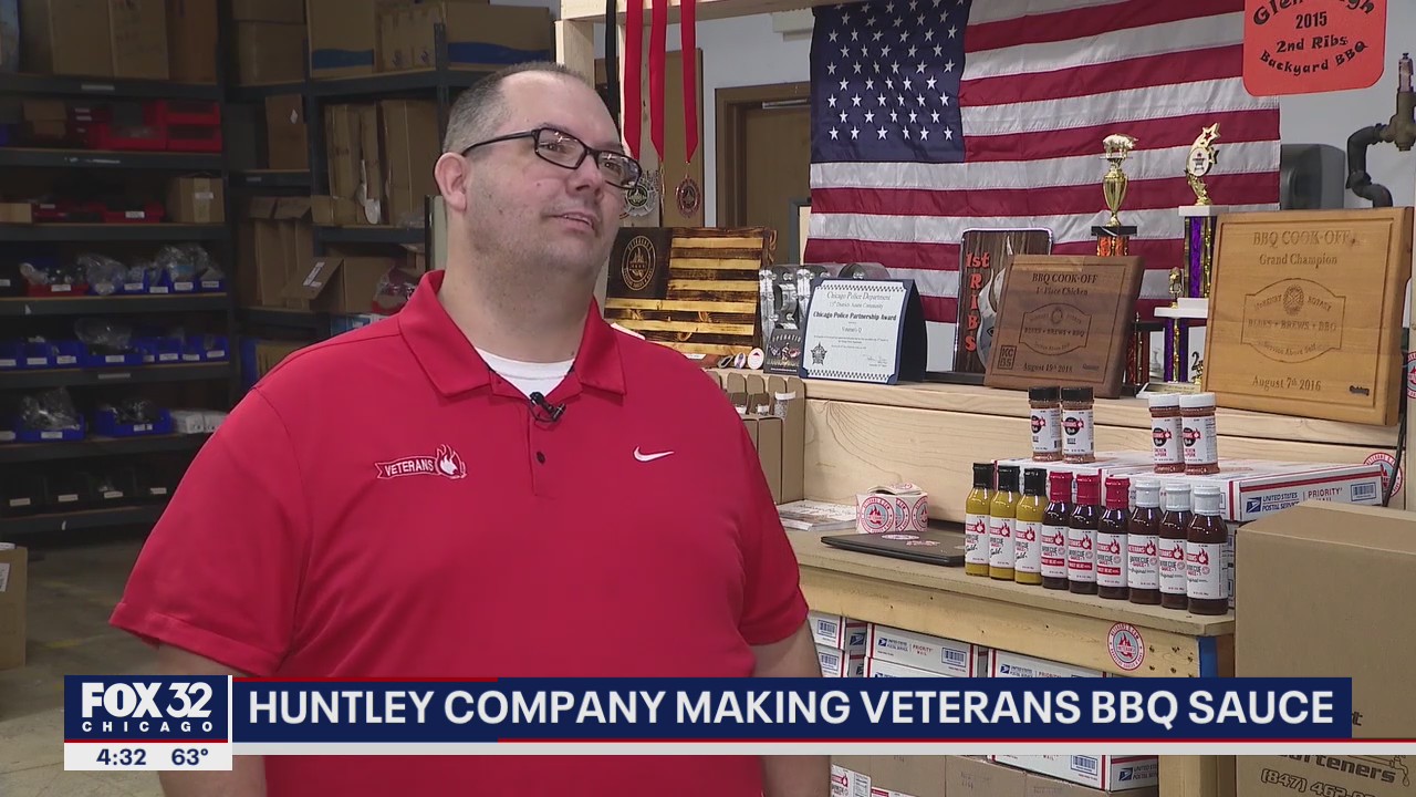 Suburban Chicago company making barbecue sauce to benefit veterans