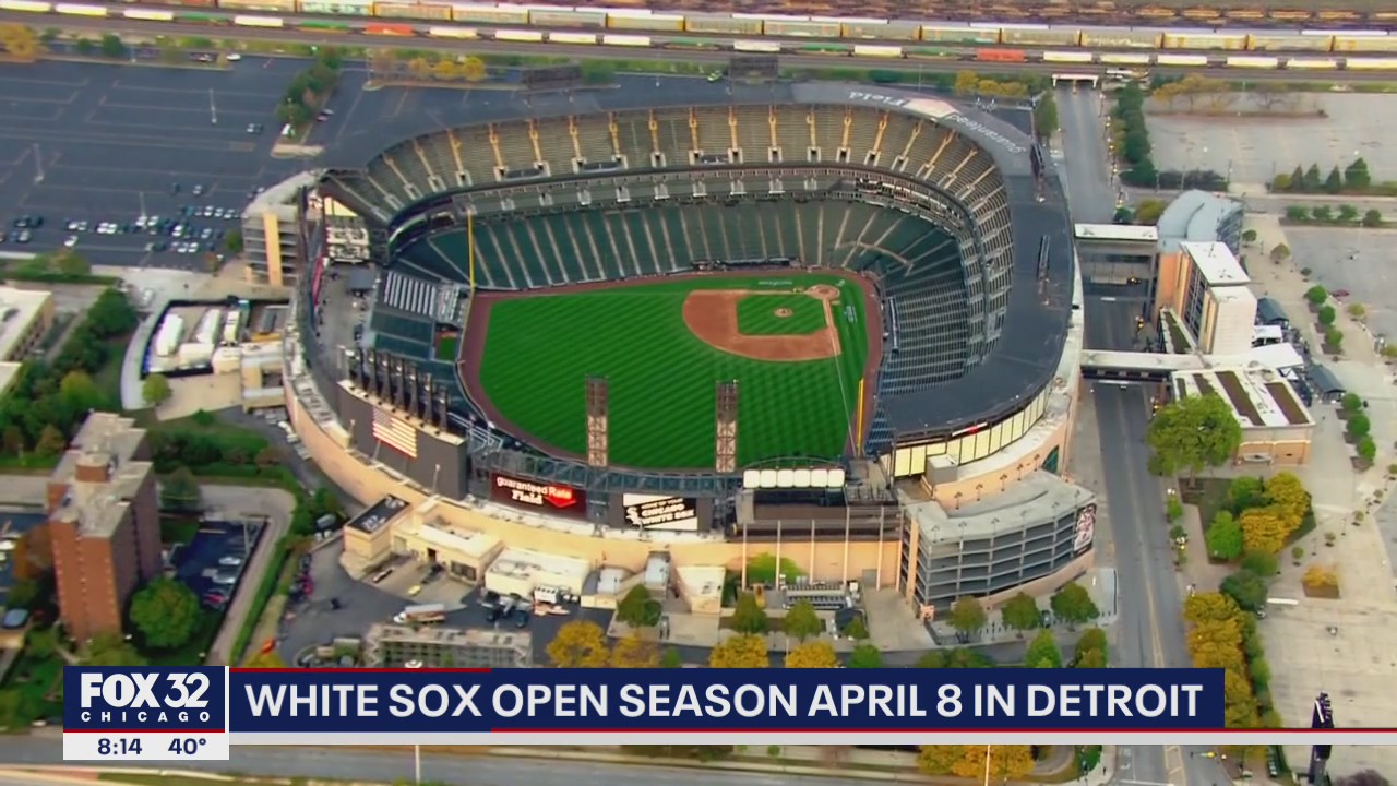 Chicago White Sox opens season on April 8 in Detroit