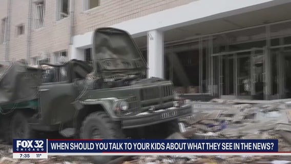 At what point should you talk to your kids about what they see in the news?