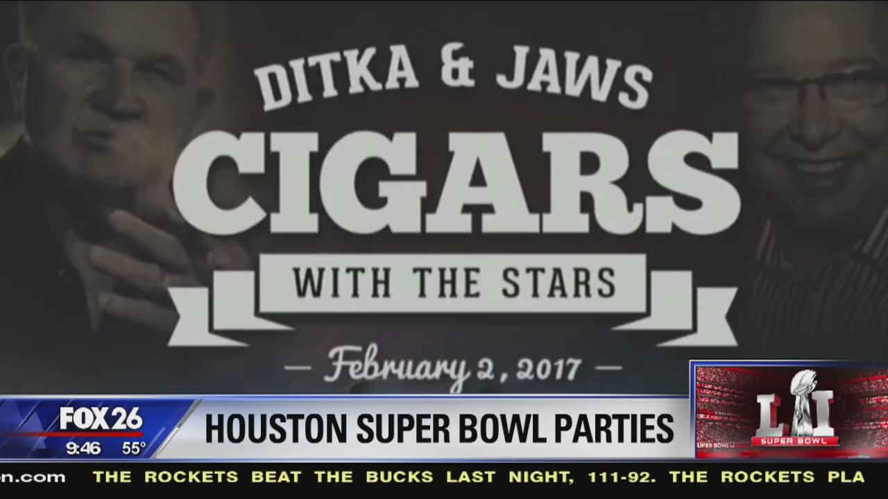 Ditka & Jaws Cigars with the Stars