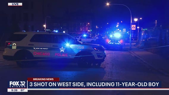4 shot on Chicago's West Side, including 11-year-old boy