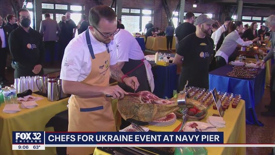 Chicago Chefs Cook for Ukraine event held at Navy Pier