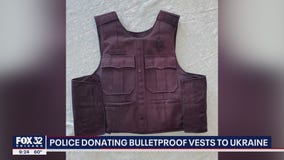 Local police donating bulletproof vests to Ukraine
