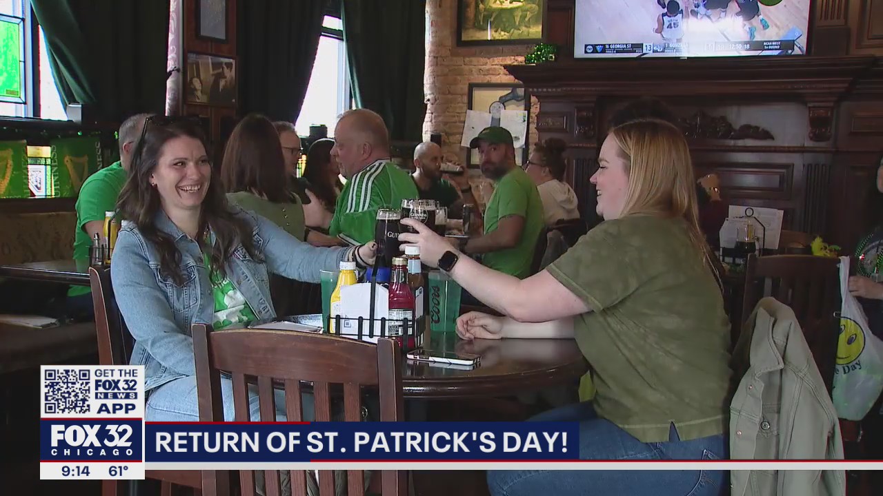 Chicagoans celebrate St. Patrick's Day like old times
