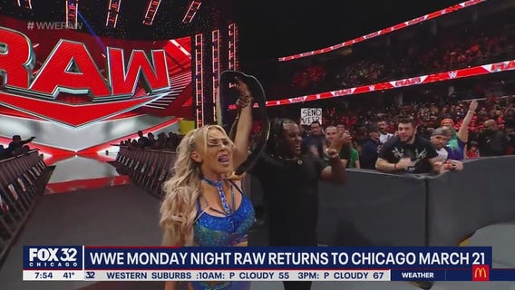 WWE Raw coming to Chicago March 21