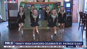 Trinity Irish dancers celebrate St. Patrick's Day