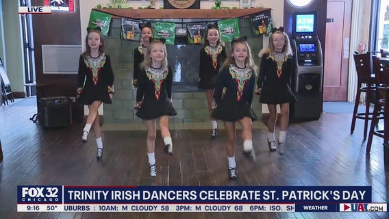 Trinity Irish dancers celebrate St. Patrick's Day