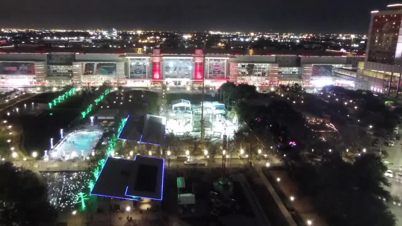 Super Bowl LIVE transformation time lapse