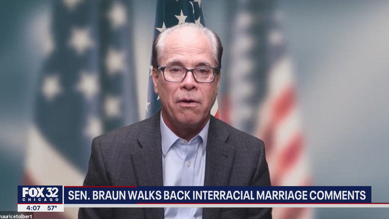 Indiana Sen. Braun walks back interracial marriage comments