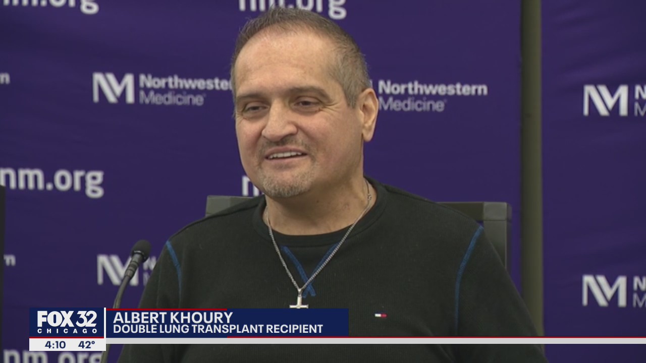 Double lung transplant saves Chicago man with terminal cancer
