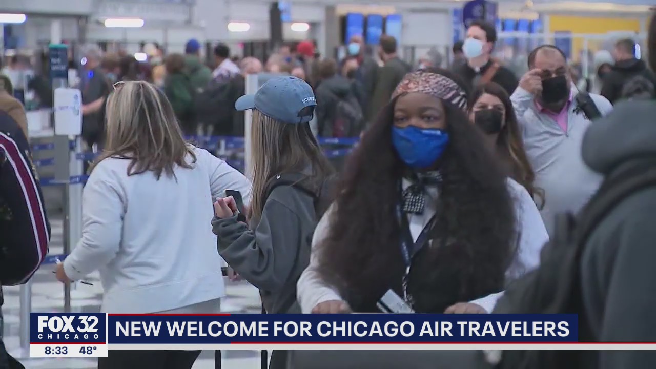 Chicago airports brace for influx of travelers during spring break, warmer months