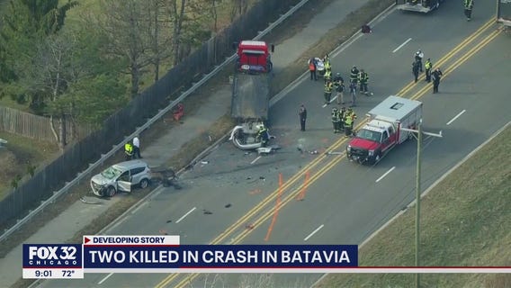 2 dead, 2 injured in Batavia multi-vehicle crash