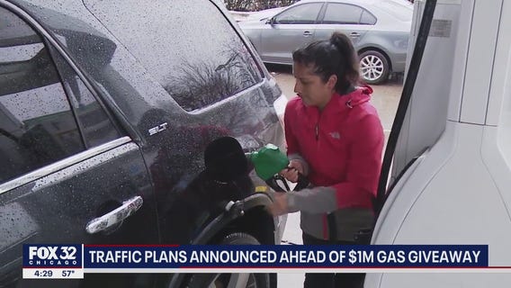 Chicagoland gas giveaway: Traffic plans announced ahead of giveaway