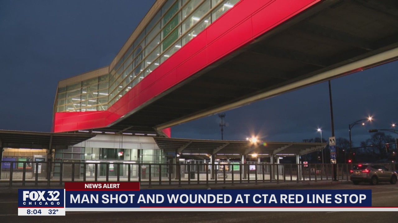 Man shot and critically wounded after fight at CTA Red Line stop | FOX ...