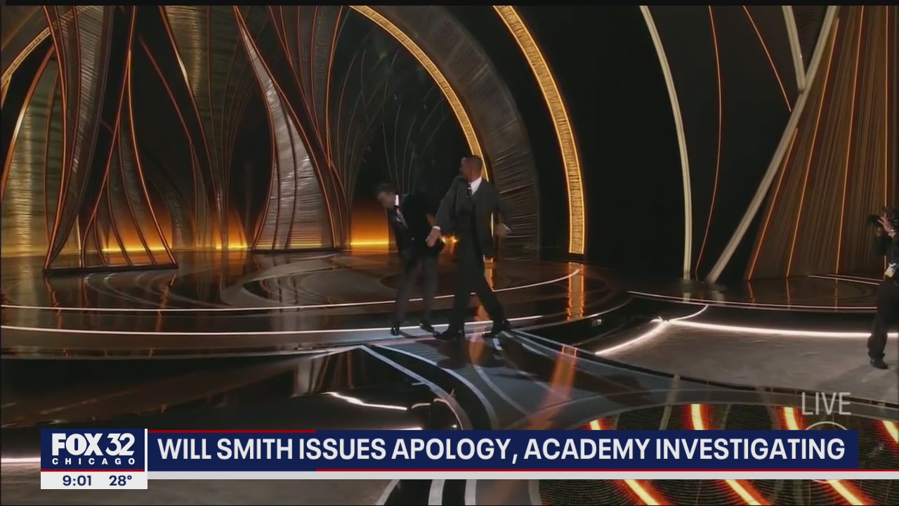 Will Smith issues apology to Chris Rock for slapping him, academy continues to investigate