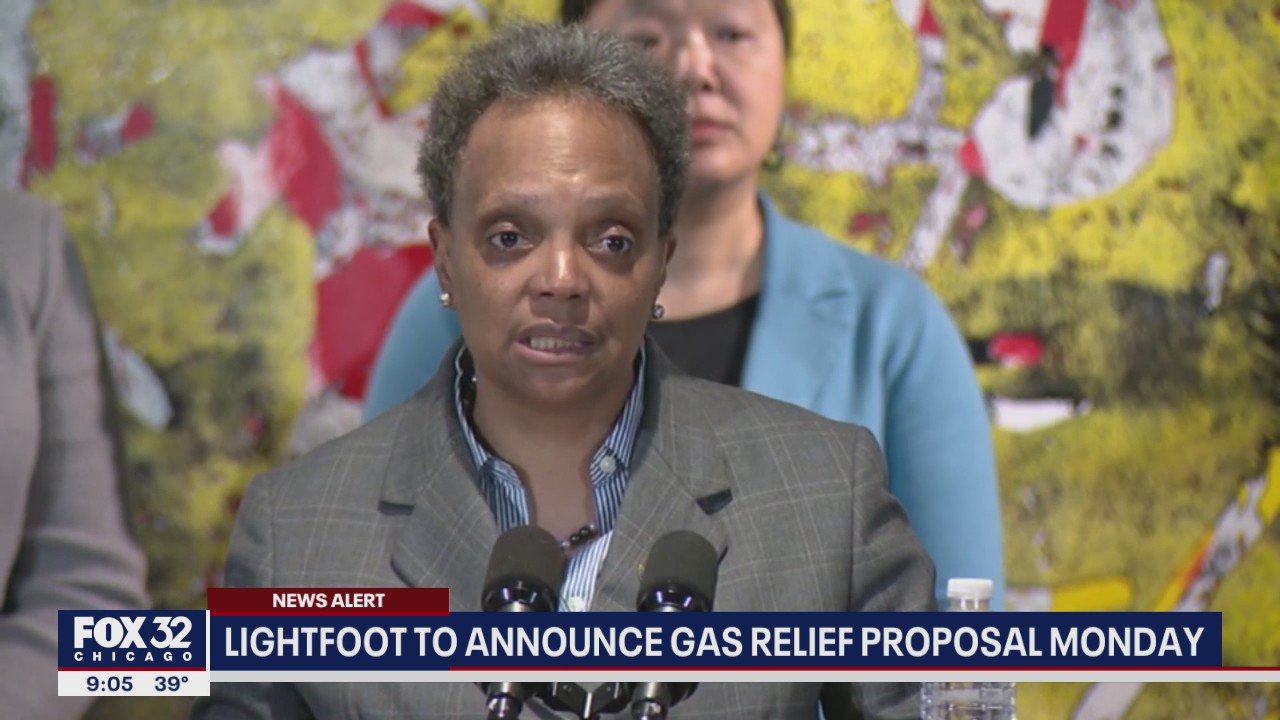 Lightfoot to announce gas relief proposal Monday
