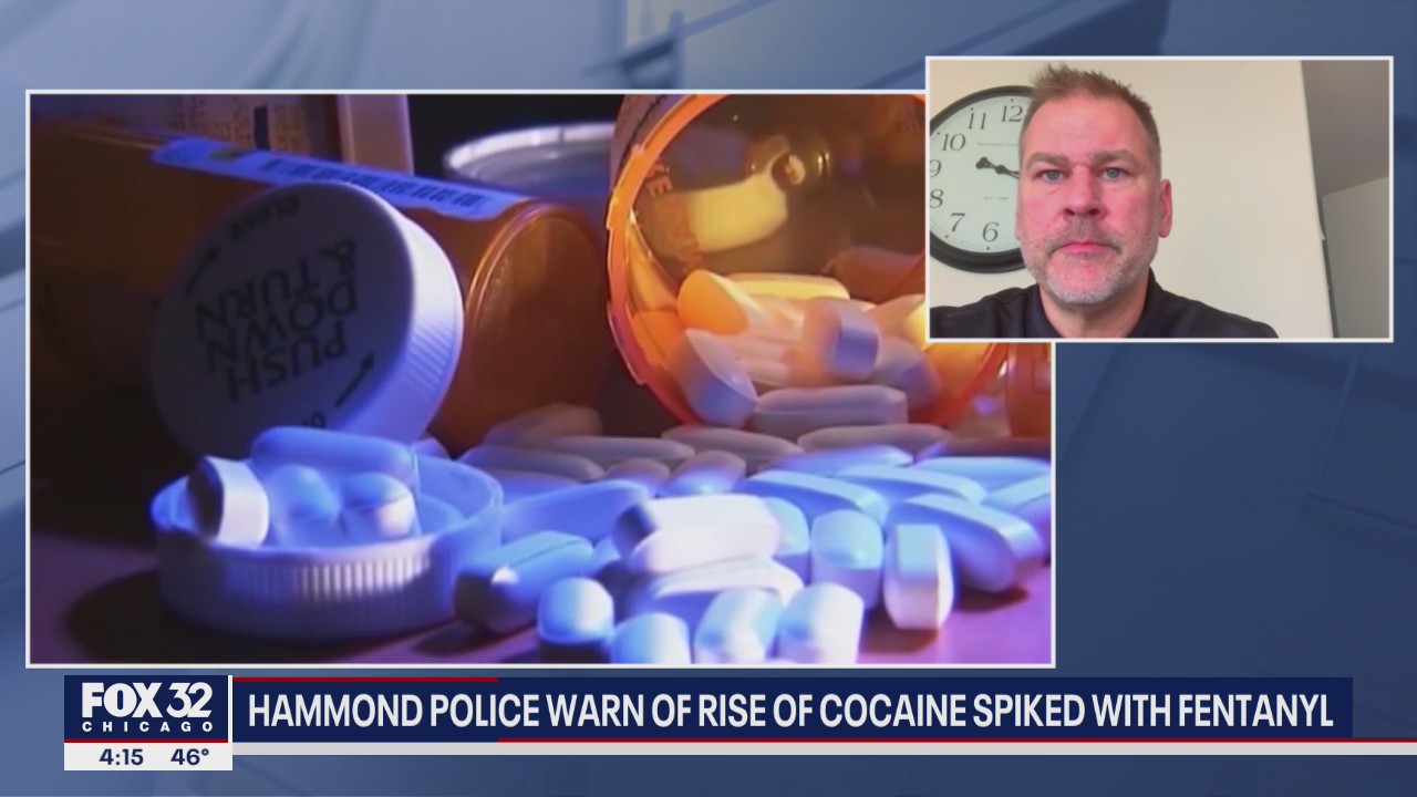 Hammond police warn of rise of cocaine spiked with fentanyl