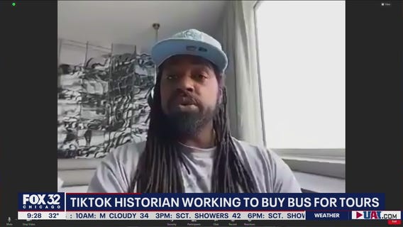 Chicago's favorite Tiktok historian raising funds to buy a bus for tours