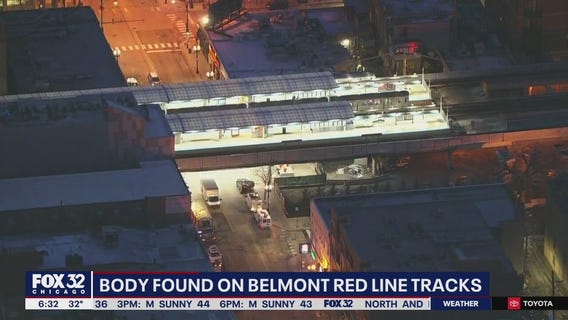 Body found overnight on Belmont Red Line tracks