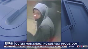 Rosemont mall shooting suspect in custody
