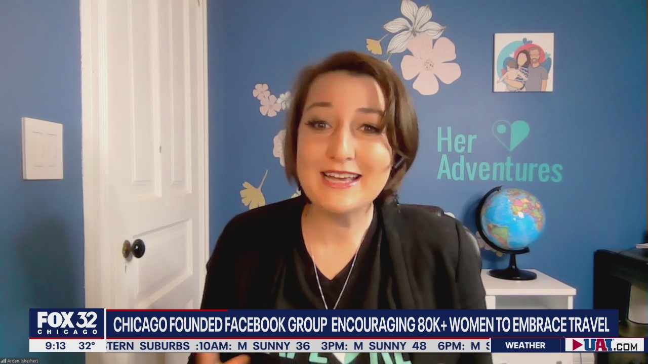 Chicago woman launches Facebook group to inspire tens of thousands of women worldwide to embrace travel