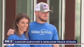 Suburban cancer survivor's heirloom truck stolen