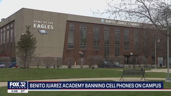 Benito Juarez Academy in Pilsen banning cell phones on campus