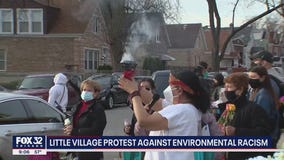 Little Village residents protest against environmental racism