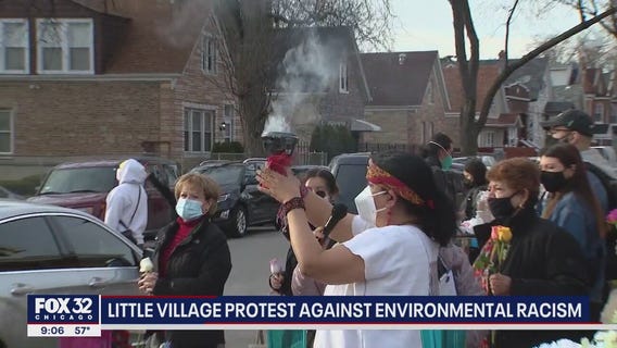 Little Village residents protest against environmental racism