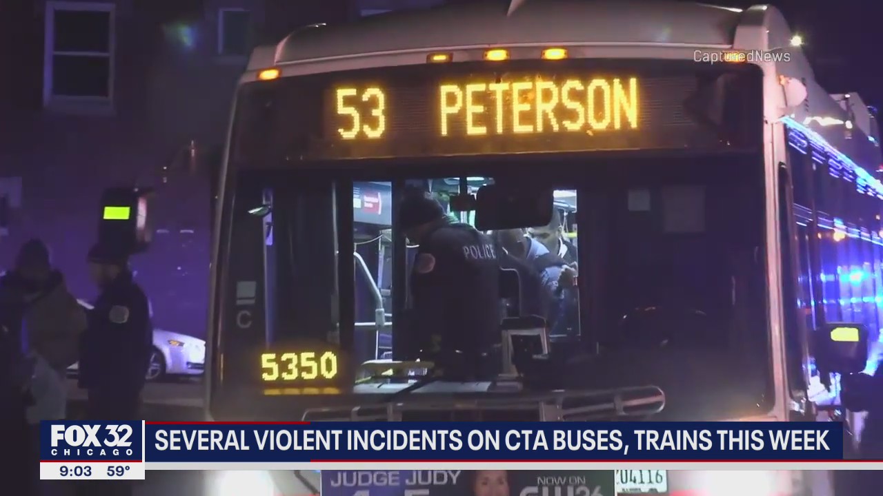 CTA union president says violence on Chicago trains, buses is out of control