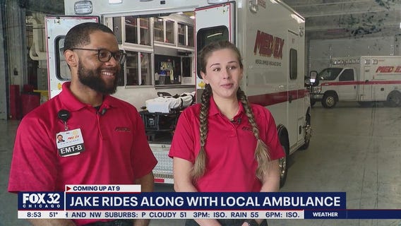 Jake Hamilton goes on a ride along with a Chicago ambulance