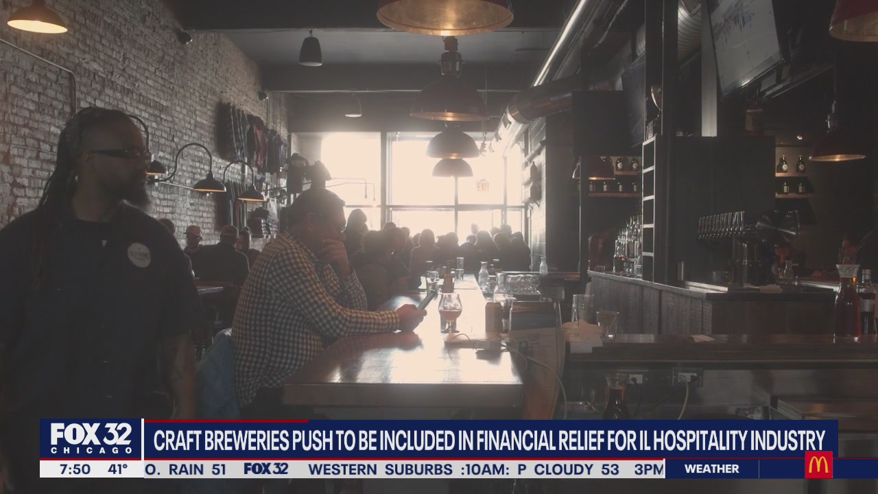 Chicago craft breweries push to receive COVID relief funds from Illinois
