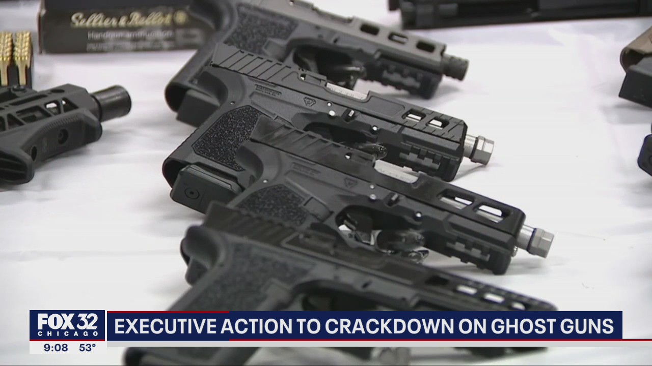 Biden issues executive order to crack down on 'ghost guns'
