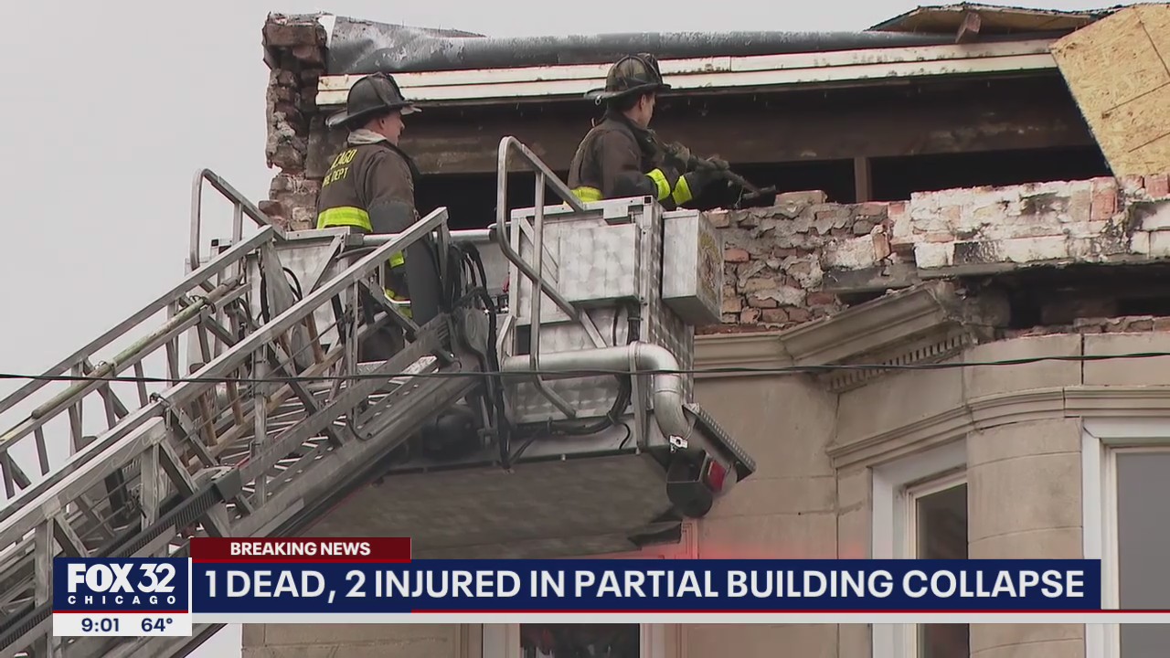 Chicago apartment building that partially collapsed, killed man was previously cited for violations