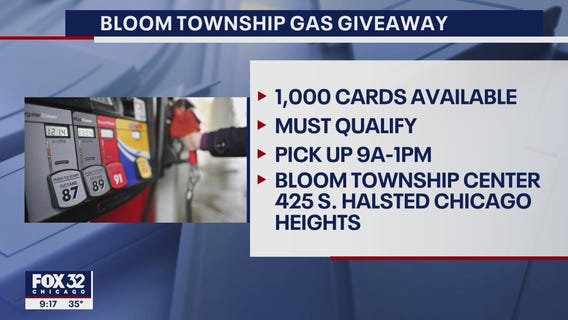 Bloom Township to give away $50 gas gift cards