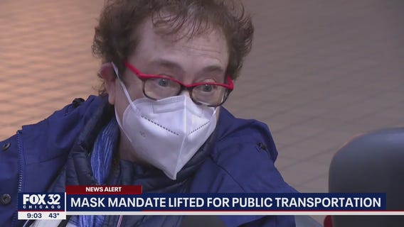 Illinois mask mandate lifted for public transportation