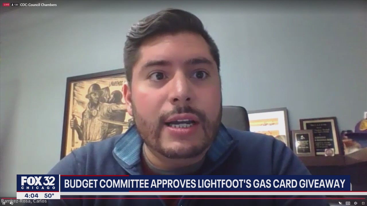 Chicago City Council committee approves Lightfoot's gas card giveaway