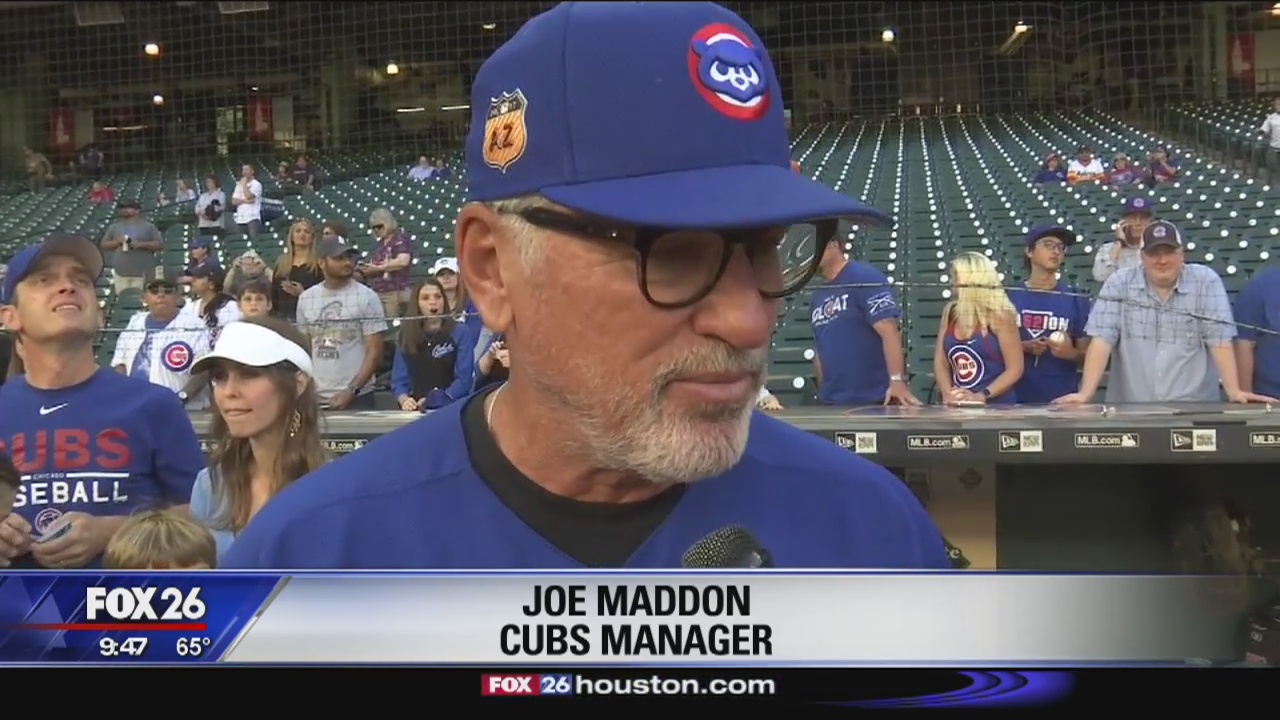 Sentimental moment for special Cubs fan